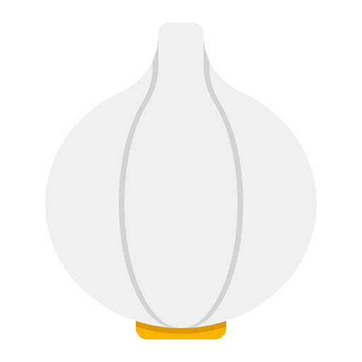 Garlic vegan vegetarian organic icon