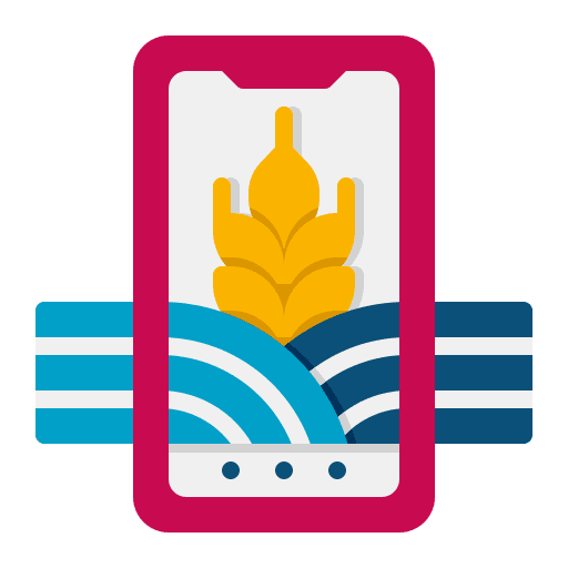 Farming field farming farming and gardening icon