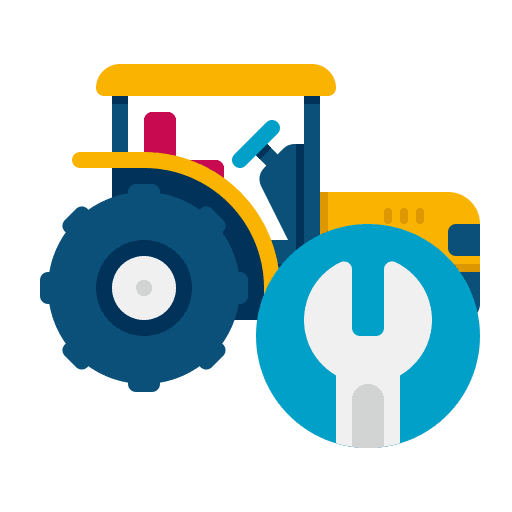 Machine technology construction and tools maintenance icon