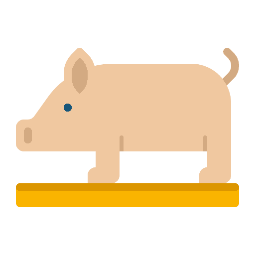 Pig animal kingdom fauna animals icon
