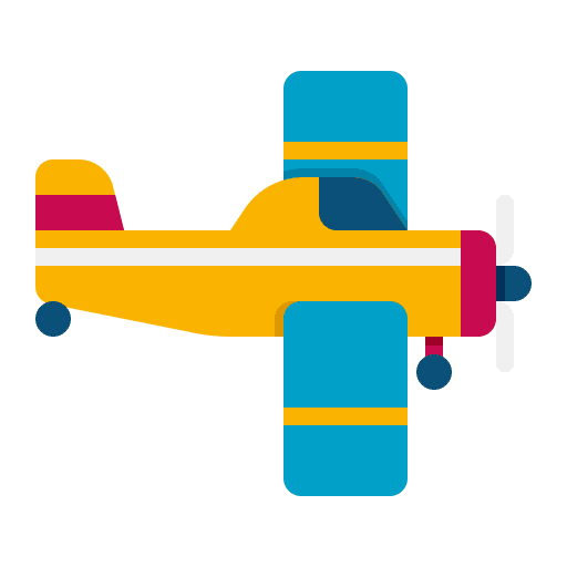 Plane plane transport flight icon