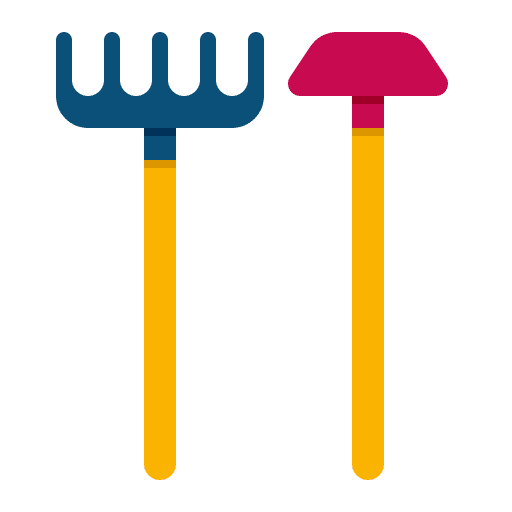 Tools soil farm hoe icon