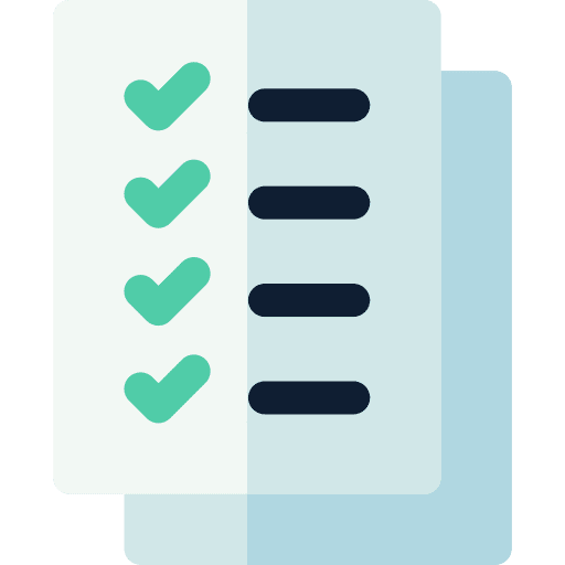Checklist check list work out work order icon