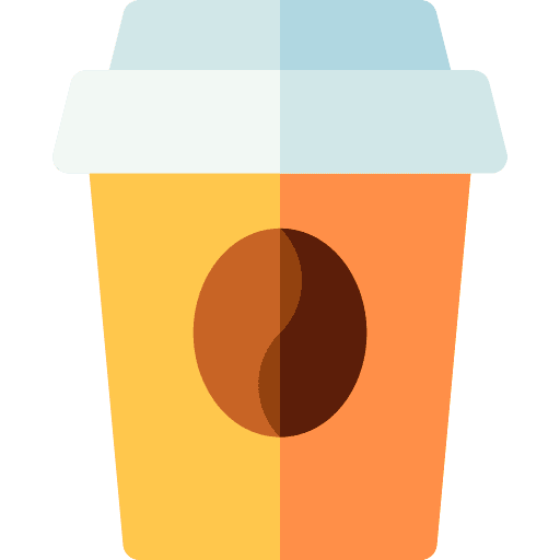 Coffee take away food hot drink icon Coffee take away food hot drink icon
