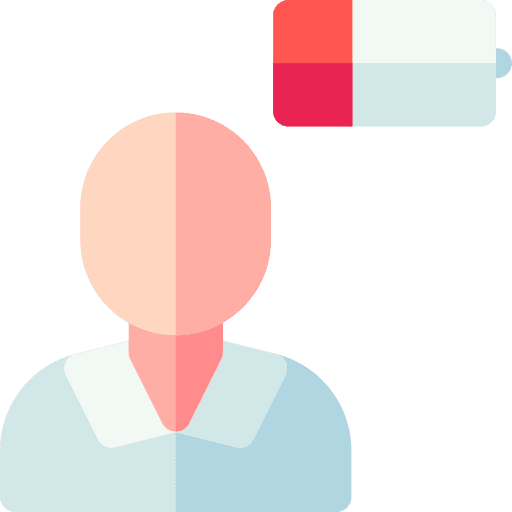 Energy worker energy low icon Energy worker energy low icon
