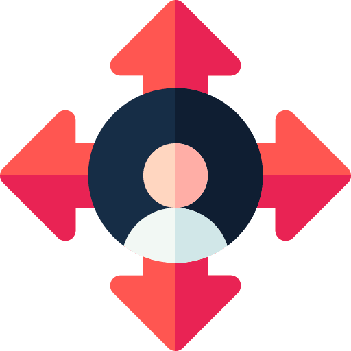 Directions directions worker arrows icon Directions directions worker arrows icon