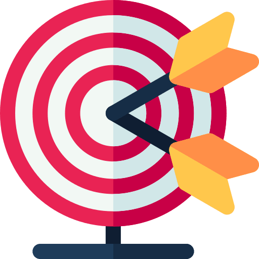 Target arrows weapons objective icon Target arrows weapons objective icon