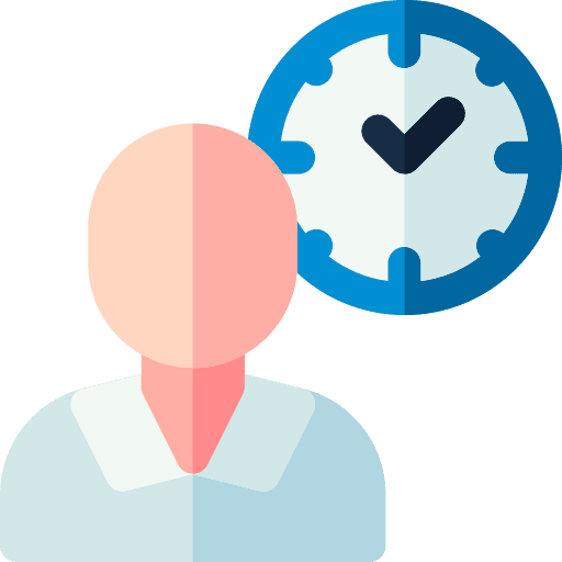 Time professions and jobs business time icon Time professions and jobs business time icon
