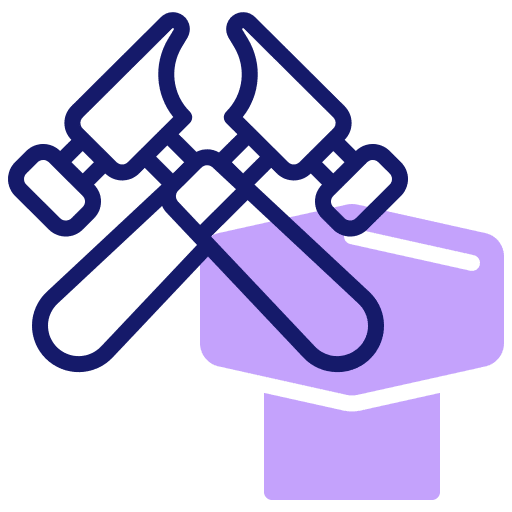 Hammer home repair equipment hammer icon Hammer home repair equipment hammer icon