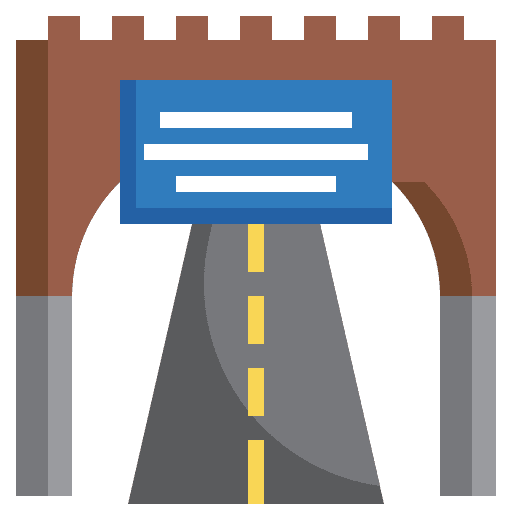 Welcome gate promotion advert marketing icon Welcome gate promotion advert marketing icon