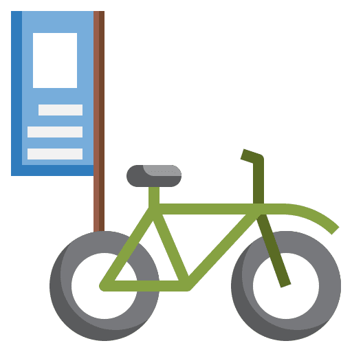 Bike advertising delivery bike transportation icon Bike advertising delivery bike transportation icon