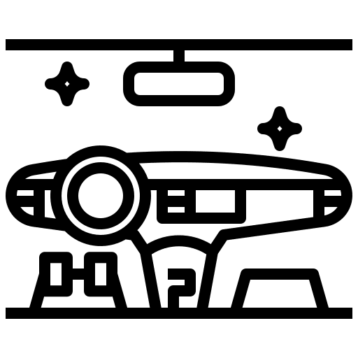 Interior vacuum cleaning transportation icon