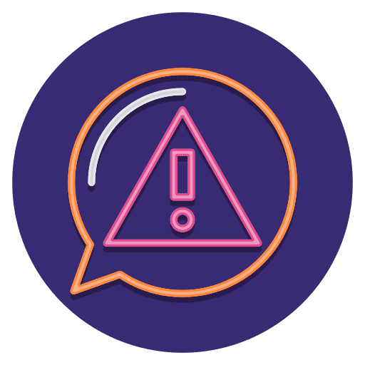Error error exclamation incomplete icon
