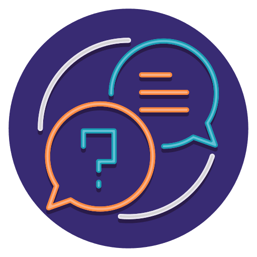 Frequently asked questions faq questions answers icon