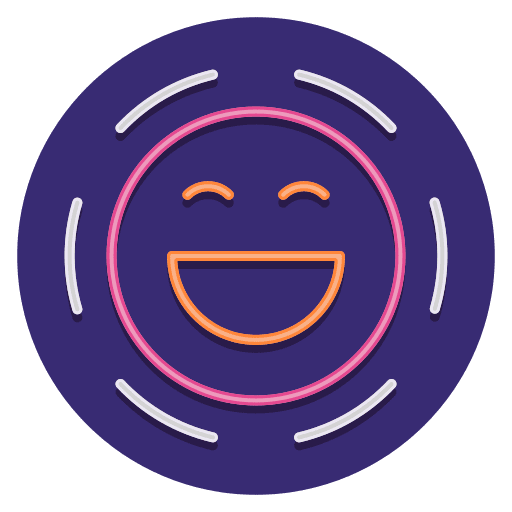 Happy satisfied rating avatar icon