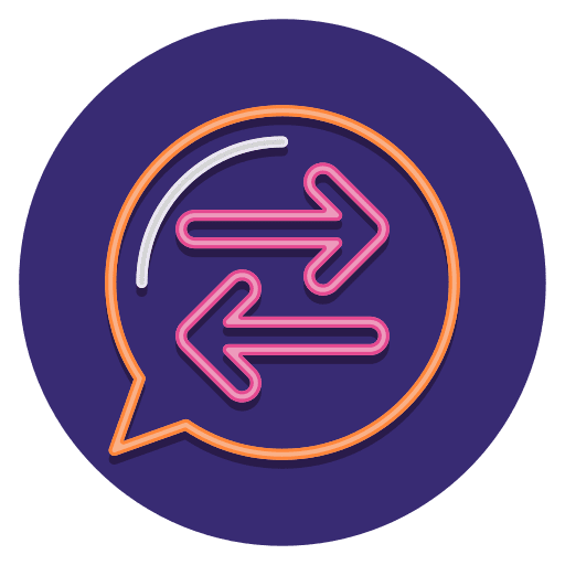 Feedback marketing comment like icon