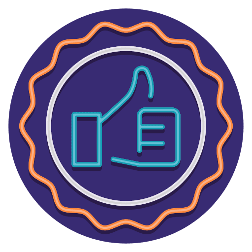 Scores customer satisfaction speech bubble communications icon