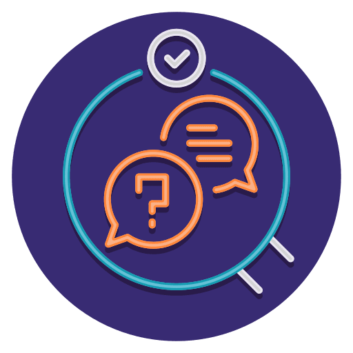 Survey analysis survey communications icon