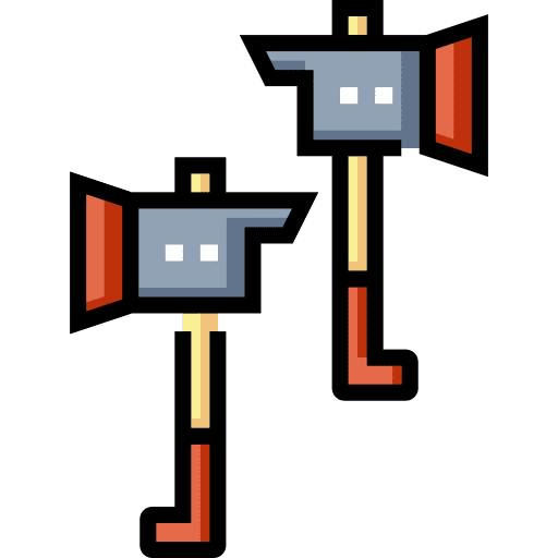 Axes firewood wood cutting carpenter icon Axes firewood wood cutting carpenter icon