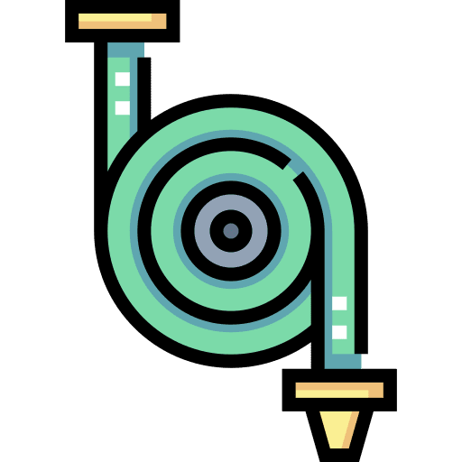 Hose farm hose construction and tools icon Hose farm hose construction and tools icon