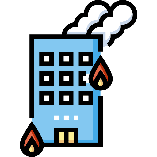 Building flame house on fire miscellaneous icon Building flame house on fire miscellaneous icon