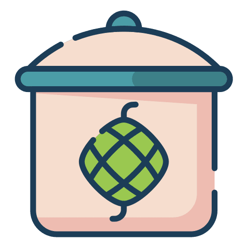 Feast food and restaurant eid al fitr eid mubarak icon