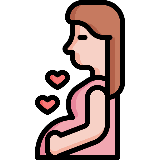 Pregnancy people healthcare and medical woman icon Pregnancy people healthcare and medical woman icon