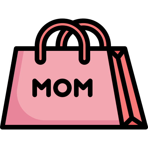 Shopping bag mothers day gift bag shopping bag icon Shopping bag mothers day gift bag shopping bag icon