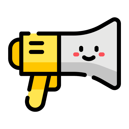 Megaphone publish speaker advertise icon