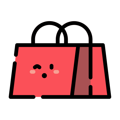 Shopping bag commerce and shopping shop store icon Shopping bag commerce and shopping shop store icon