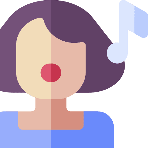 Opera musical notes singer music icon Opera musical notes singer music icon