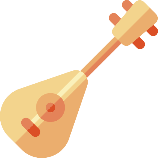 Mandolin music and multimedia musical instrument harmony icon Mandolin music and multimedia musical instrument harmony icon