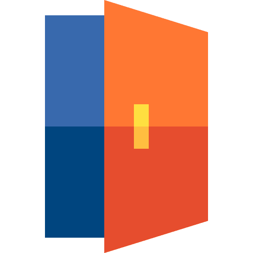 Backdoor folder door access icon