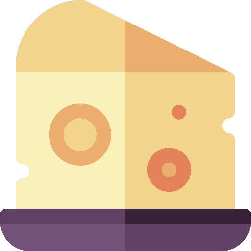 Cheese food and restaurant milky fattening icon Cheese food and restaurant milky fattening icon