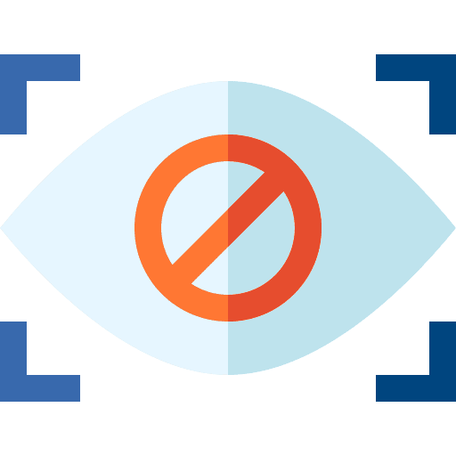 Hidden blindness hide hidden icon