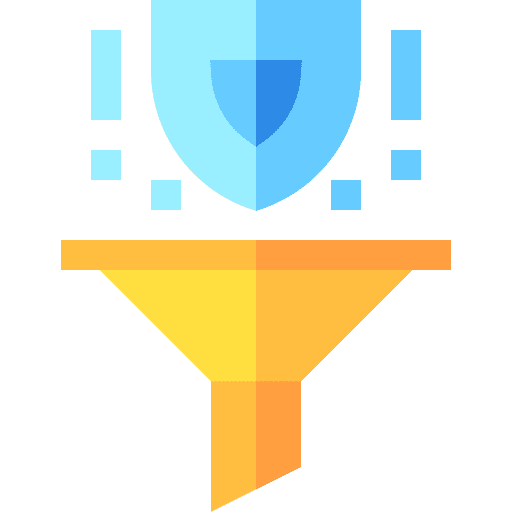 Filter shield filter secure icon Filter shield filter secure icon