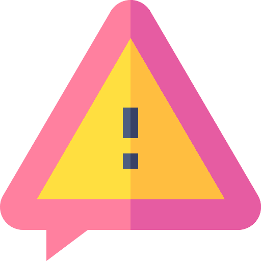 Problem exclamation mark error problem icon