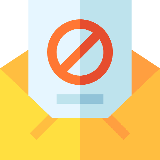 Spam message spam communications icon Spam message spam communications icon