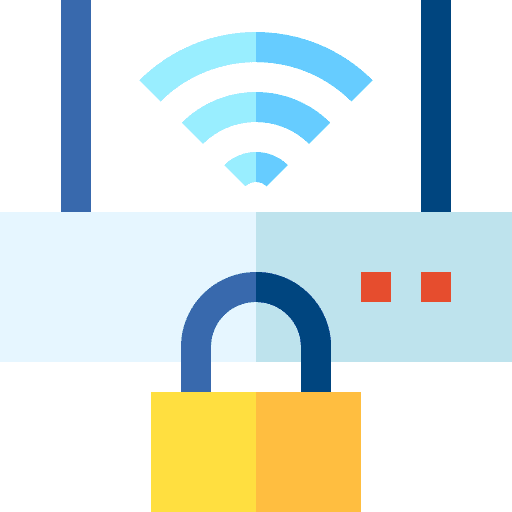 Wifi smart home lock mobile phone icon Wifi smart home lock mobile phone icon