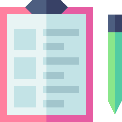 Wishlist check tasks education icon