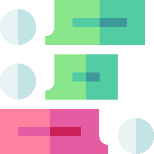 Chat conversation chat box chat bubble icon