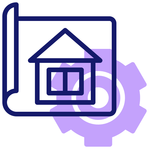 Blueprint planning sketch blueprint icon