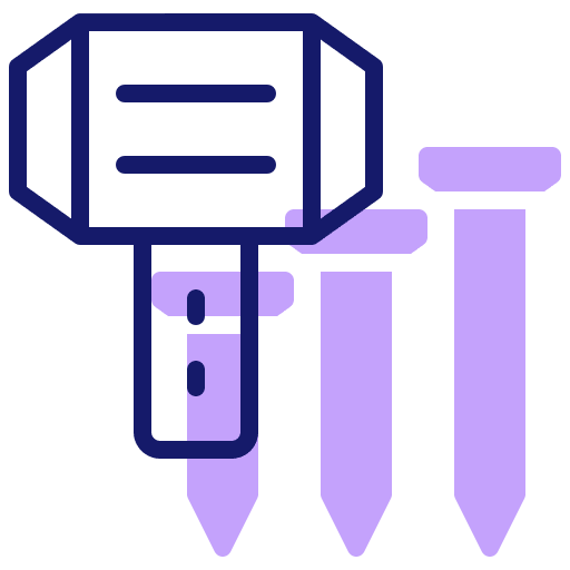 Hammer hammer construction tools icon Hammer hammer construction tools icon