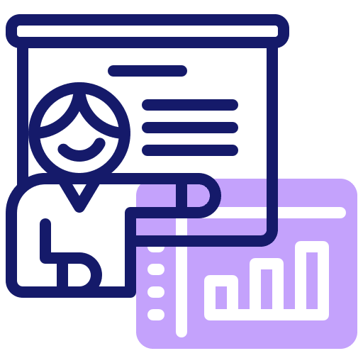 Presentation conference presentation training icon Presentation conference presentation training icon
