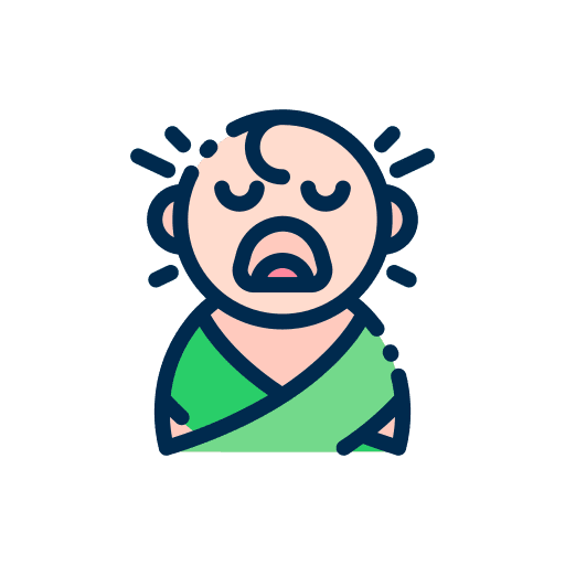 Baby crying crying baby crying kid and baby icon