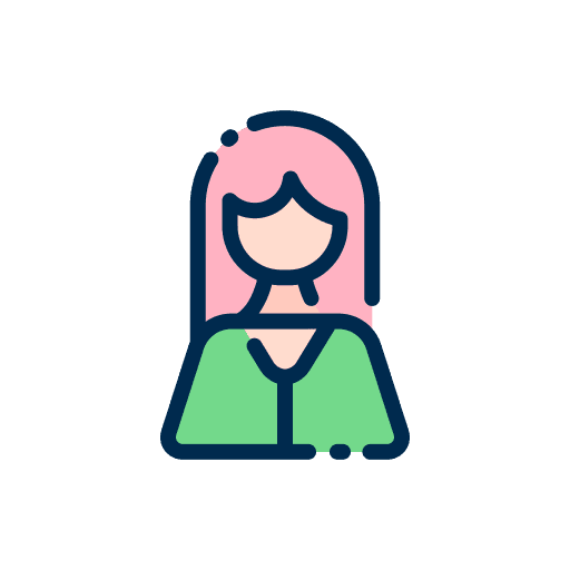 Female females profile user icon Female females profile user icon
