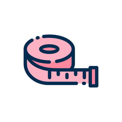 Measurement tape measure measure measurement icon Measurement tape measure measure measurement icon