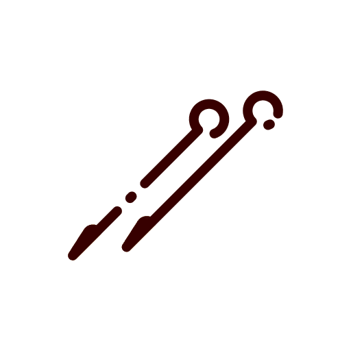 Needle hobbies and free time needle handcraft icon