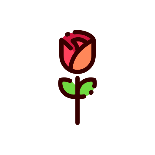 Rose roses botanical natural icon