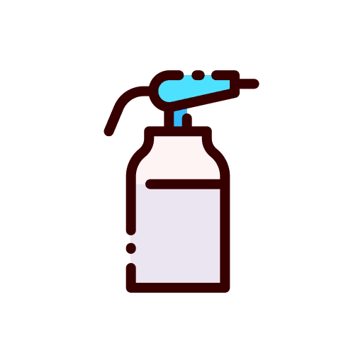 Sprayer barbershop haircut equipment icon Sprayer barbershop haircut equipment icon